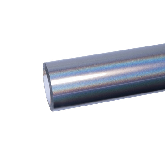 Rainbow Laser Silver Chrome Car Vinyl Wrap