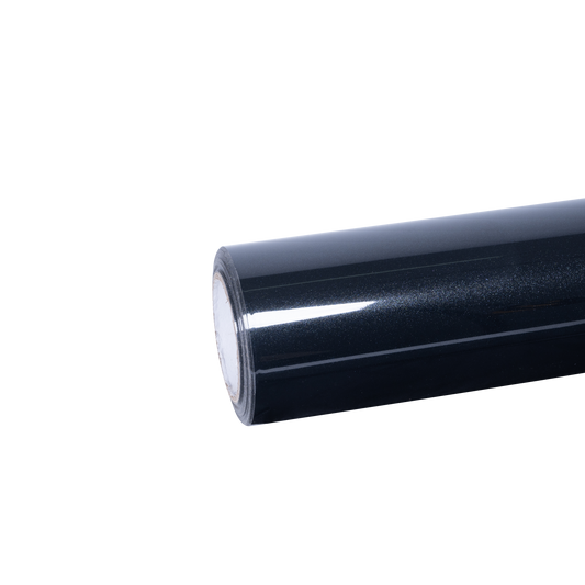 Pearlescent Sparkle Glitter Black Car Vinyl Wrap