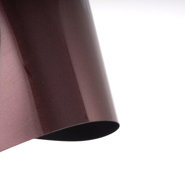 Metallic Black Rose Car Vinyl Wrap