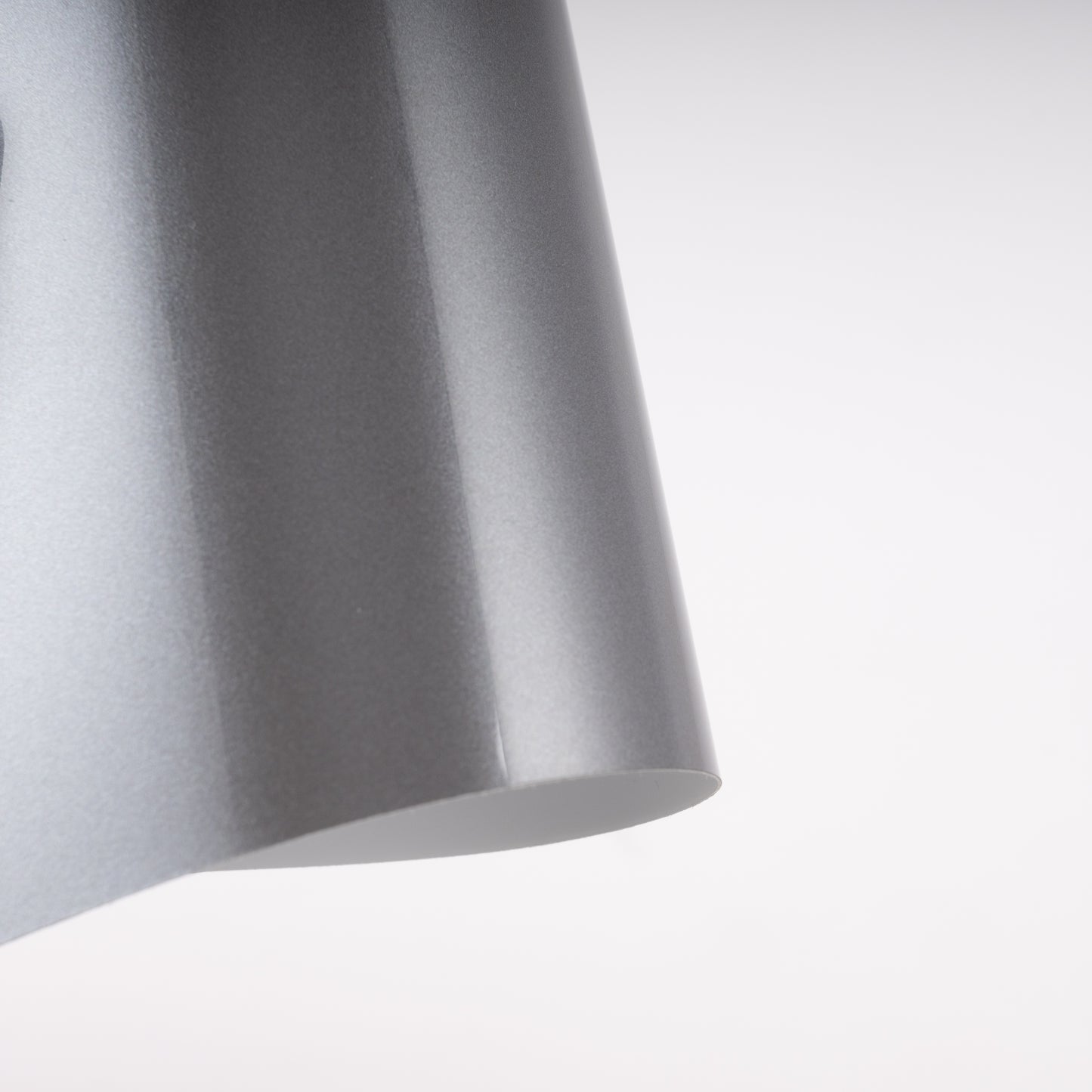 Metallic Steel Grey Car Vinyl Wrap