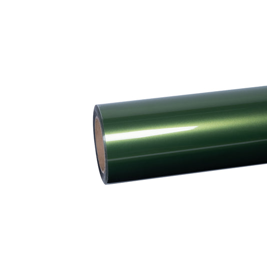 Metallic Mamba Green Car Vinyl Wrap