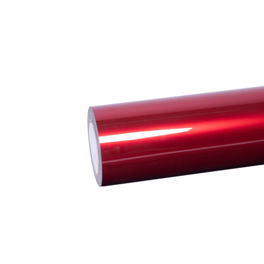 Metallic Vampire Red Car Vinyl Wrap
