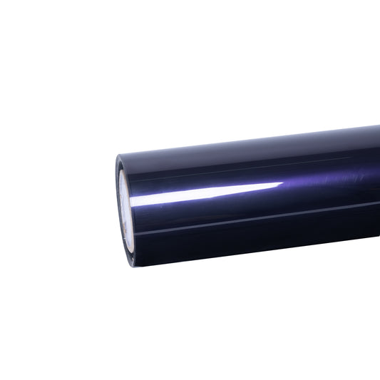 Metallic Midnight Purple Car Vinyl Wrap