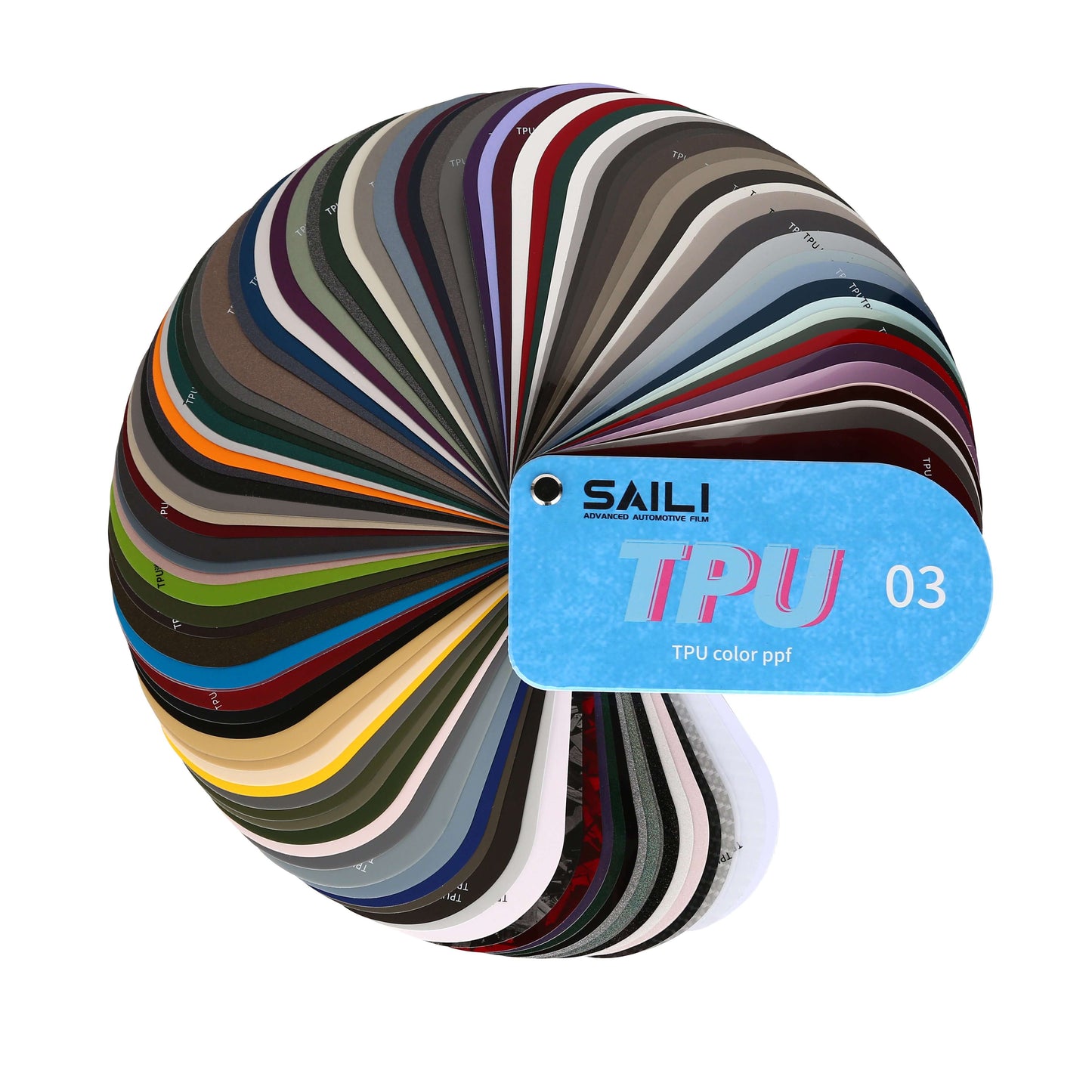 Car Wrap Color Samples - TPU Sample Book