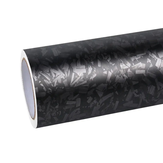 Carbon Fiber Matte Black Forging Fiber Car Vinyl Wrap
