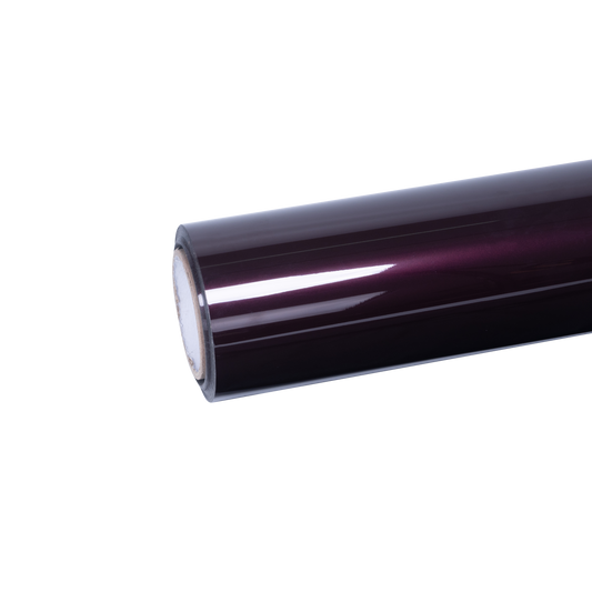 Liquid Gloss Metallic Plum Purple Car Vinyl Wrap