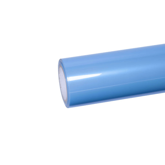 Dual Color Gloss Metallic Chameleon Blue Grey Car Vinyl Wrap