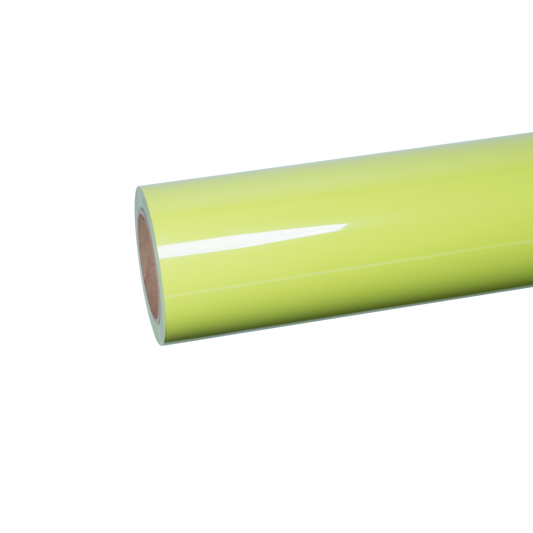 Crystal Gloss Acid Green Car Vinyl Wrap