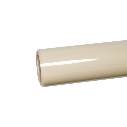 Crystal Gloss Khaki Milan White Car Vinyl Wrap