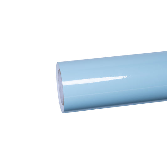 Crystal Gloss Ice Blue Car Vinyl Wrap