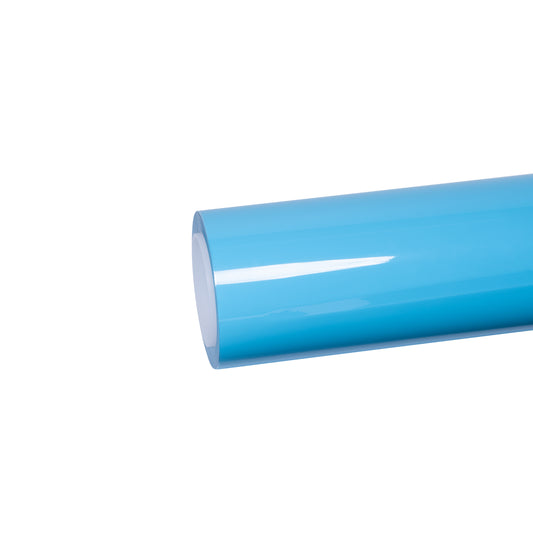 Crystal Gloss Light Sky Blue Car Vinyl Wrap