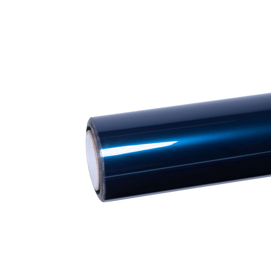 Liquid Gloss Indigo Blue Car Vinyl Wrap