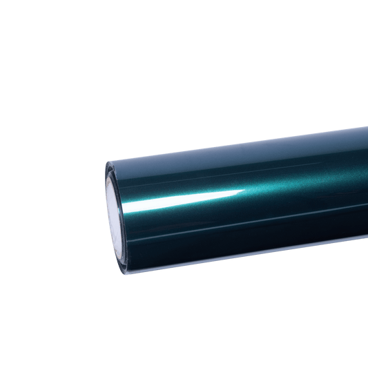 Liquid Gloss Metallic British Royal Green Car Vinyl Wrap