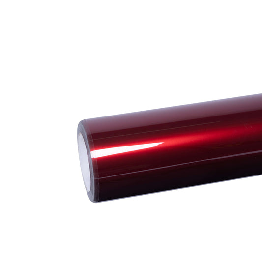 Liquid Gloss Metallic Cherry Red Car Vinyl Wrap