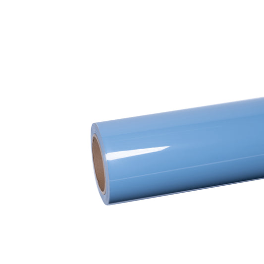 Crystal Gloss Hazy blue Car Vinyl Wrap