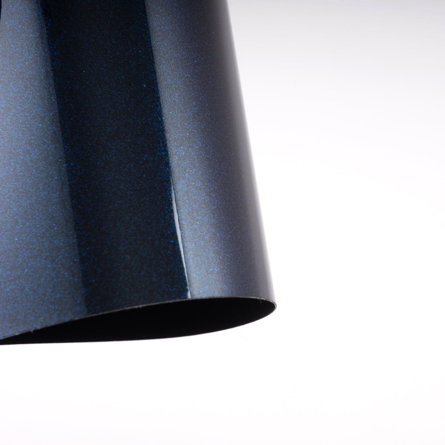 Metallic Gloss Ghost Midnight Blue Car Vinyl Wrap