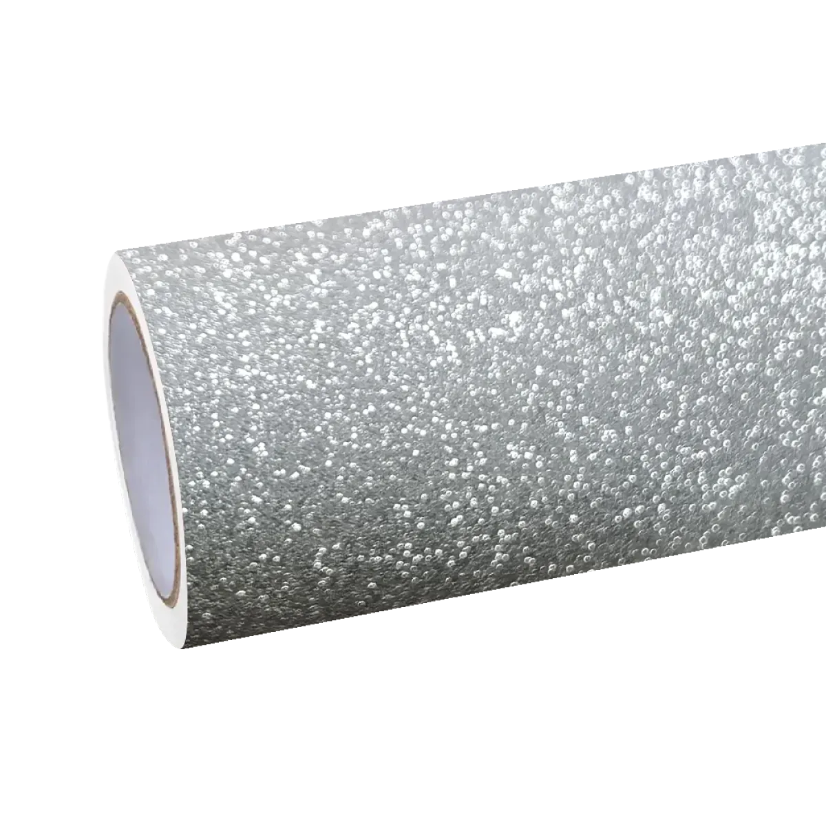 Diamond Glitter Silver Car Vinyl Wrap