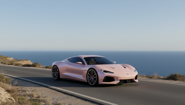 Rainbow Laser Gloss Metallic Laser Light Pink Car Vinyl Wrap