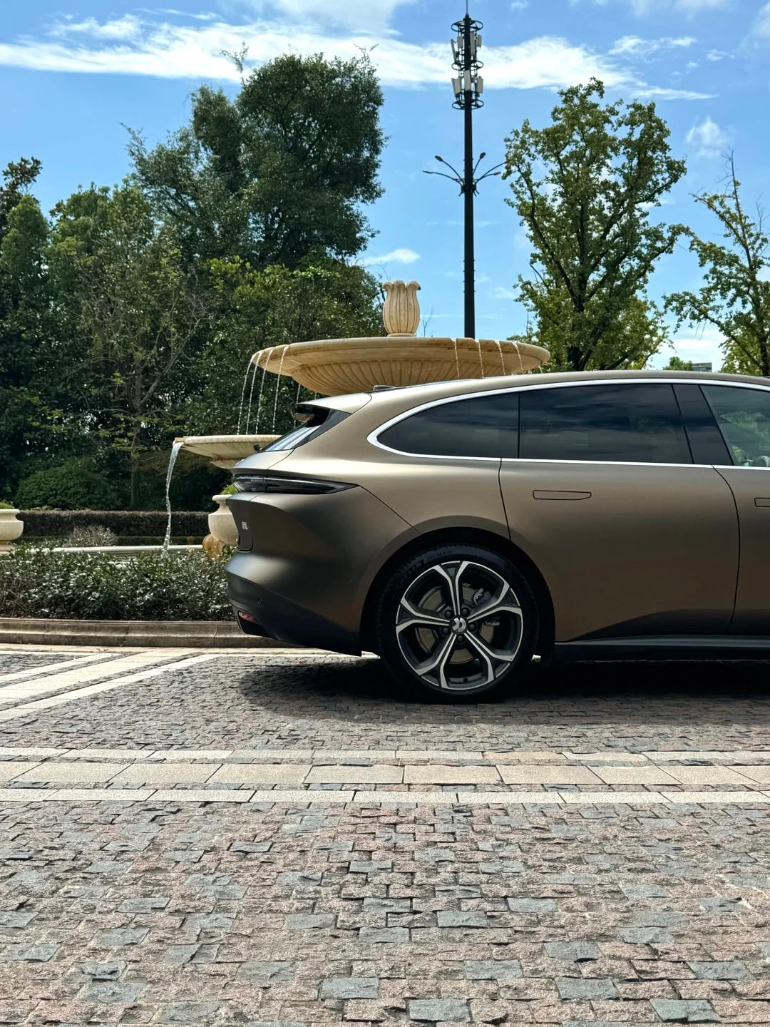 Ultra Matte Coffee Brown Car Vinyl Wrap