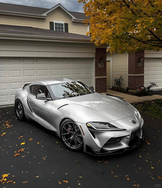 Metallic Metal Silver Car Vinyl Wrap