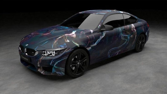 Two-Tone Vehicle Customization: Combining Carbon Fiber With Color Wraps