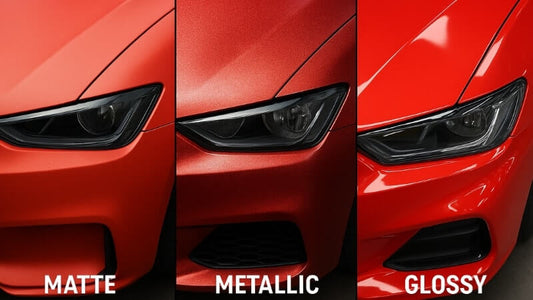 How to Choose Between Matte, Gloss, and Satin Car Wrap Finishes