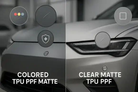 Clear vs. Colored Paint Protection Film: The Ultimate Comparison for Your Vehicle
