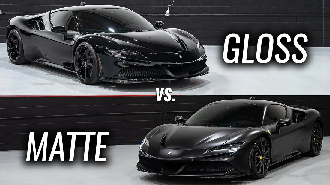 Matte vs. Gloss Car Wrap