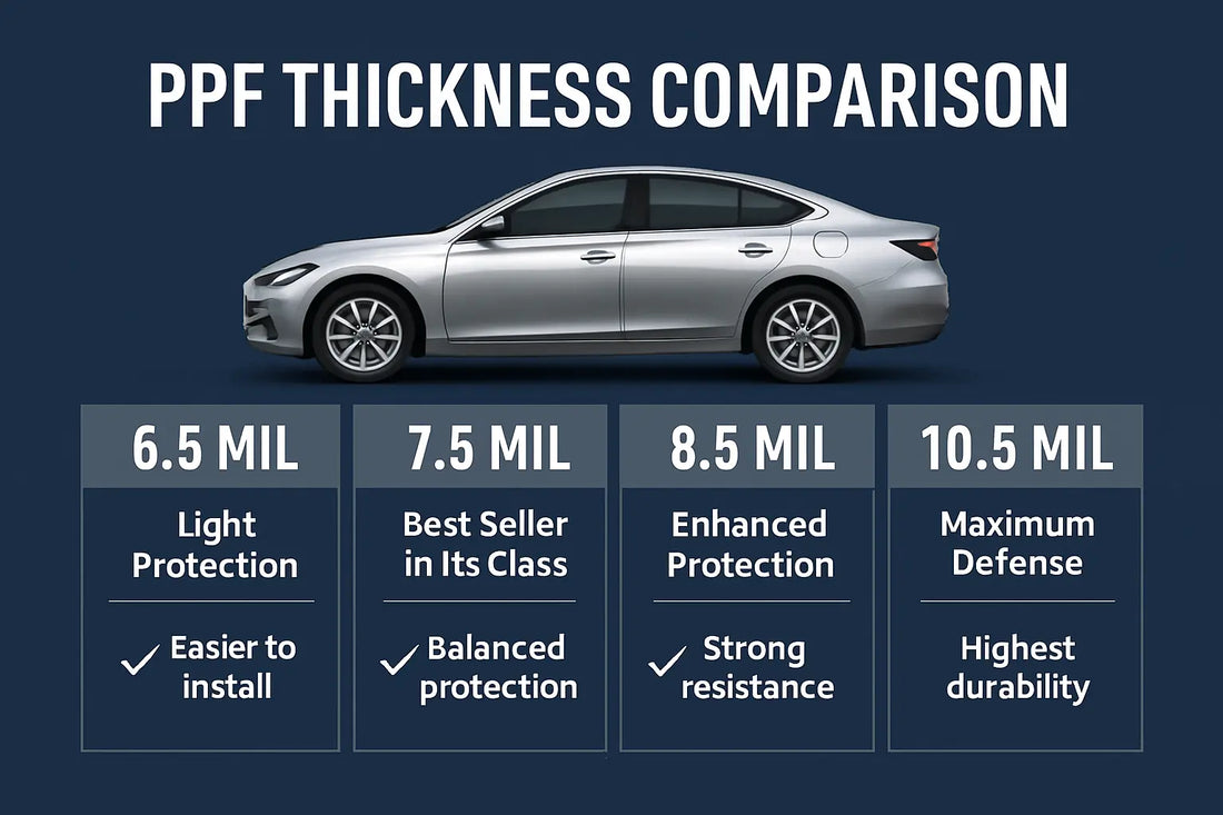Best PPF Thickness for Daily Drivers: The 2026 Buyer's Decision Guide