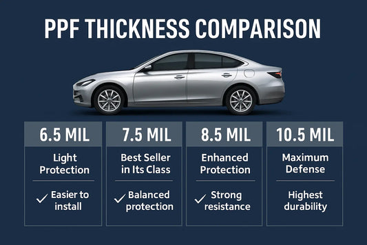 Best PPF Thickness for Daily Drivers: The 2026 Buyer's Decision Guide