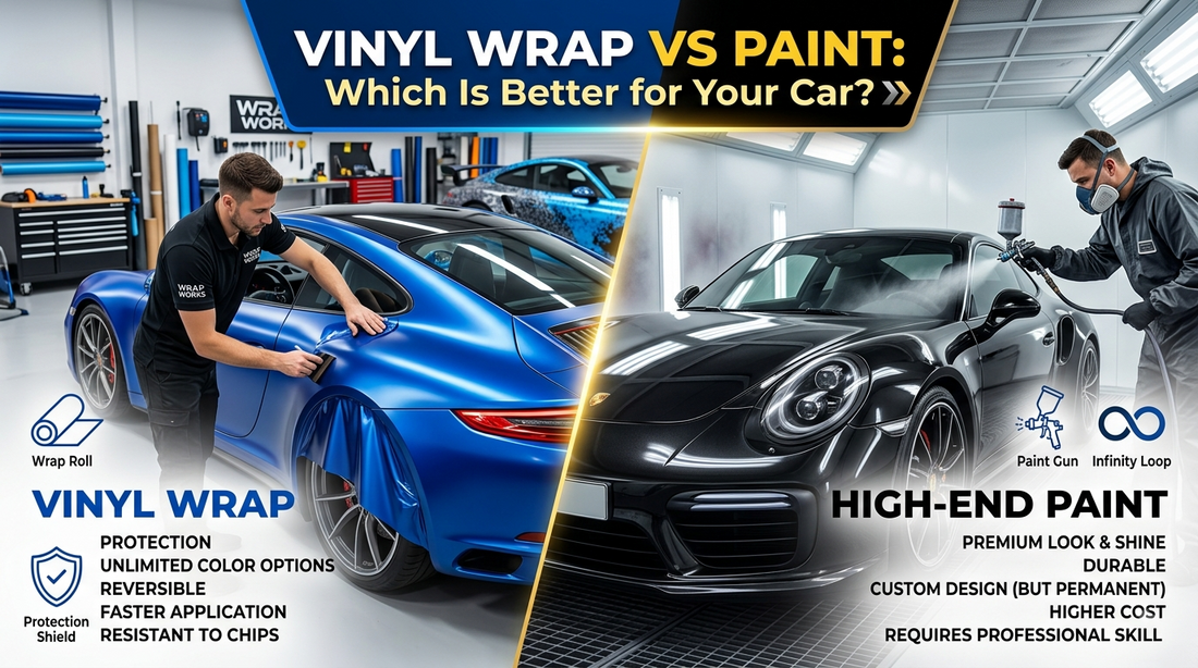 Vinyl Wrap vs Paint: Which Is Better for Your Car?