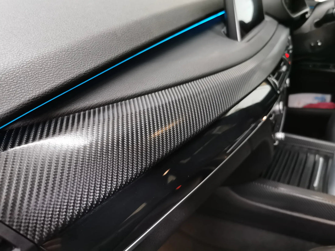 How to Wrap Car Interior Trim in Carbon Fiber