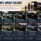 Best Vinyl Wrap Colors for Large SUVs and Family Vehicles