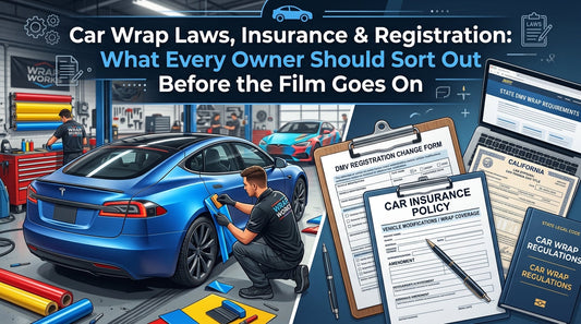 Car Wrap Laws, Insurance and Registration: What Every Owner Should Sort Out Before the Film Goes On