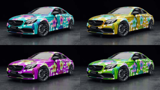 Understanding Light Reflection in Car Wraps