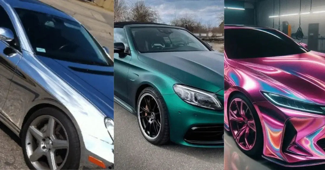 Choosing the Perfect Finish: Matte vs. Gloss vs. Chrome Car Vinyl Wrap