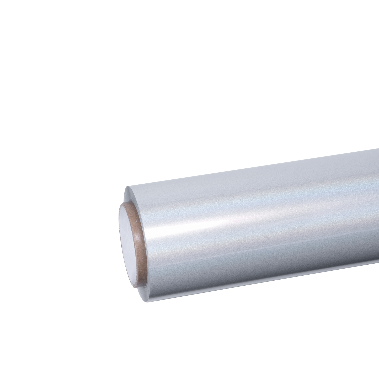 Rainbow Laser White Chrome Car Vinyl Wrap