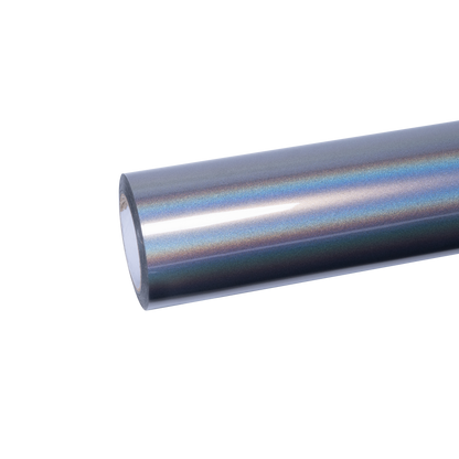 Rainbow Laser Silver Chrome Car Vinyl Wrap