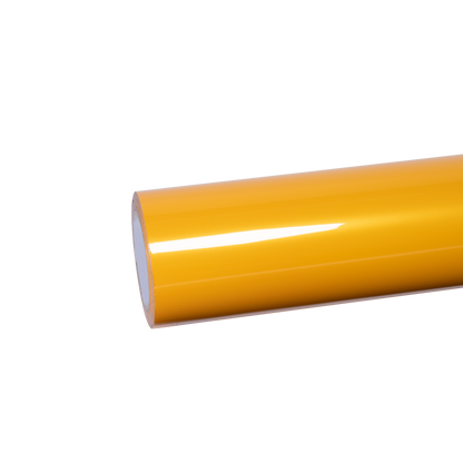 Metallic Golden Yellow Car Vinyl Wrap