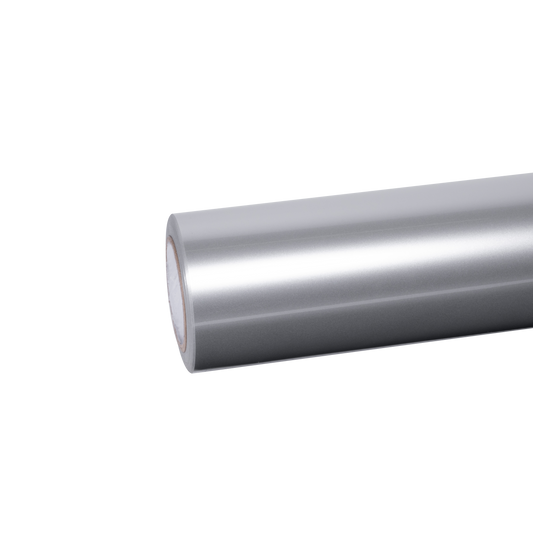 Metallic Metal Silver Car Vinyl Wrap
