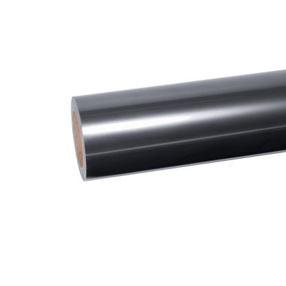 Metallic Steel Grey Car Vinyl Wrap