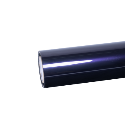 Metallic Midnight Purple Car Vinyl Wrap