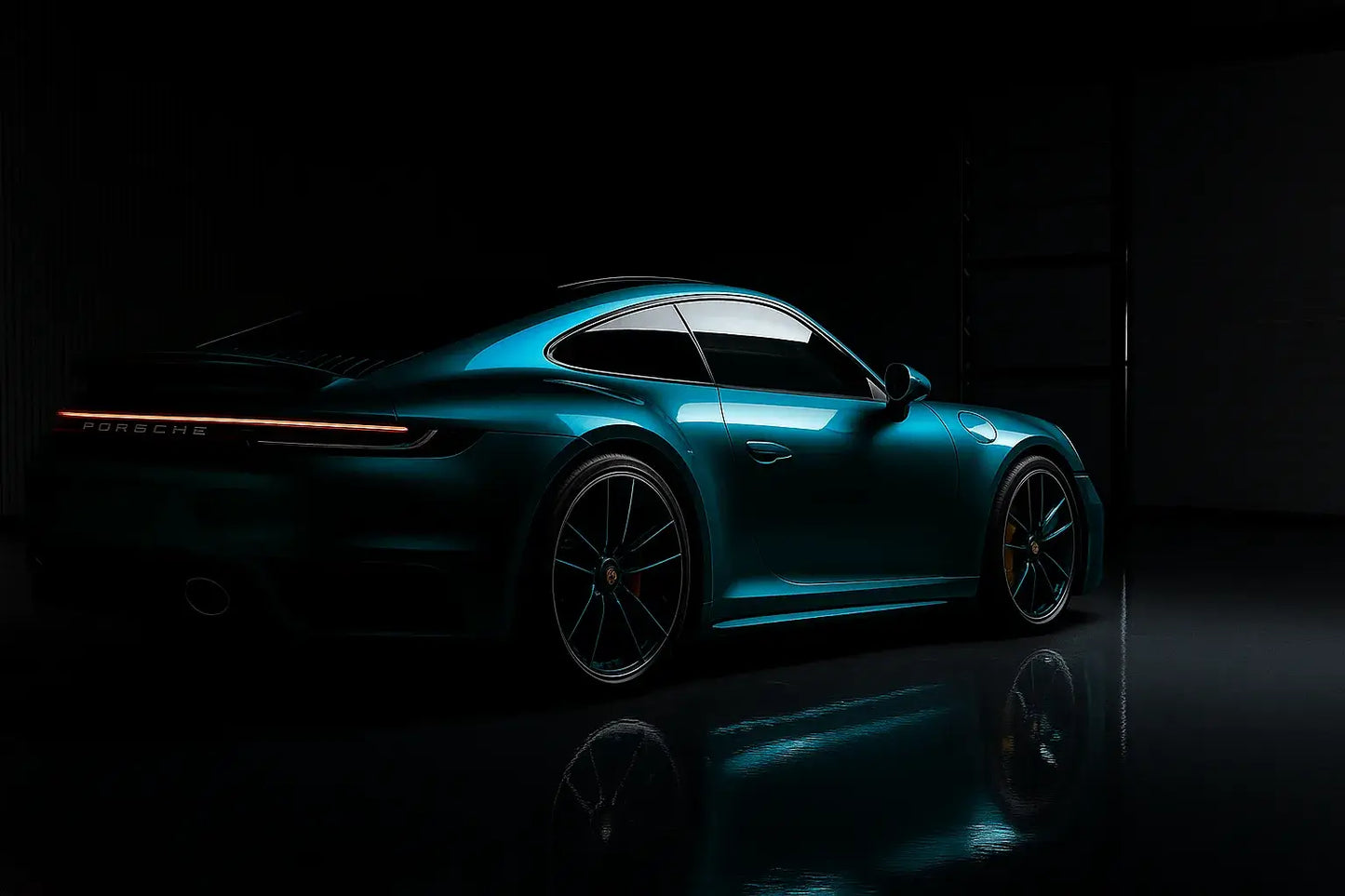 Liquid Metal Gentian Blue Car Vinyl Wrap