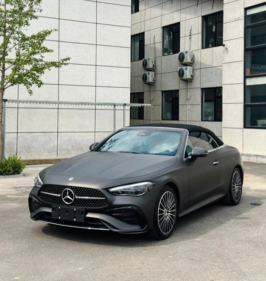 Ultra Matte Black Car Vinyl Wrap