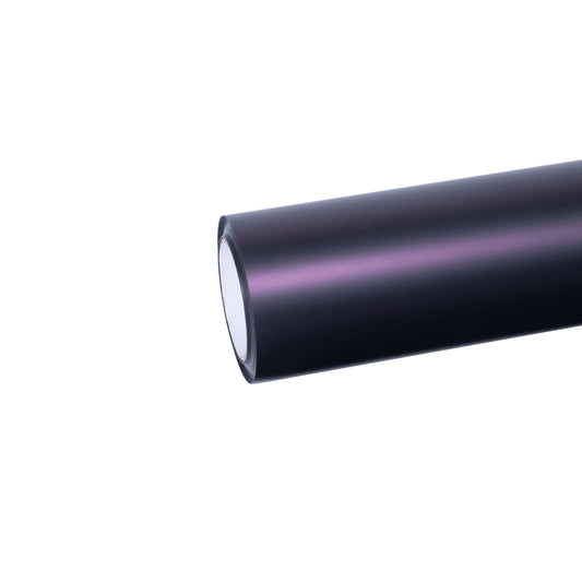 Ultra Matte Metallic Black Purple Car Vinyl Wrap