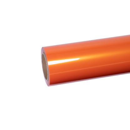 Liquid Gloss Racing Orange Car Vinyl Wrap