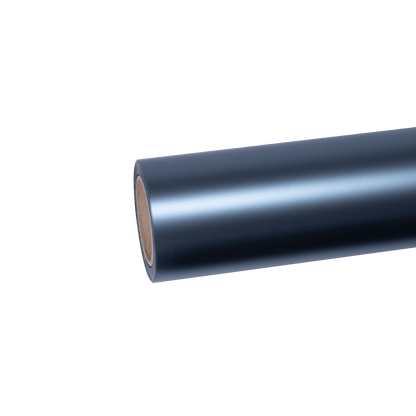 Ultra Matte Metallic Grey Blue Car Vinyl Wrap