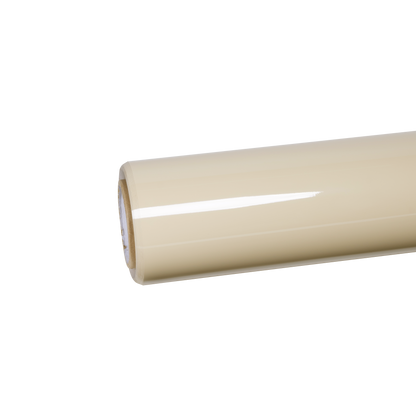 Crystal Gloss Khaki Milan White Car Vinyl Wrap