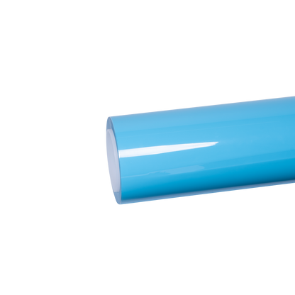 Crystal Gloss Light Sky Blue Car Vinyl Wrap