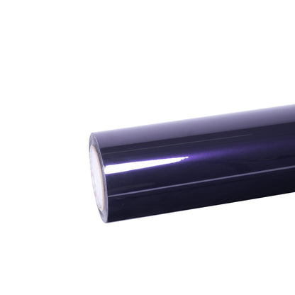 Metallic Gloss Ghost Midnight Purple Car Vinyl Wrap